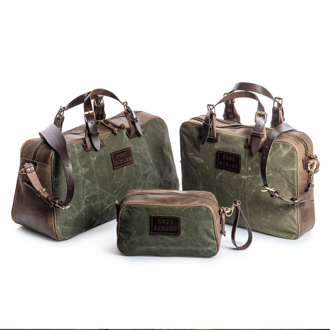 Smooth leather and textured canvas - new addition to the Original collection!