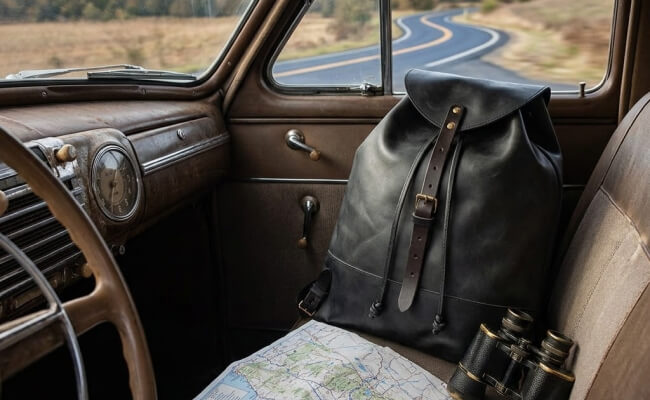 Leaf Backpack - The Road Trip Co-Pilot