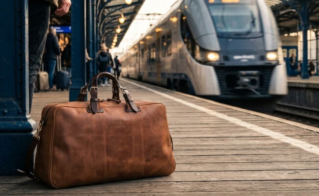 Voyager Weekender Bag - Watching the World Go By: The Scenic Railway Escape