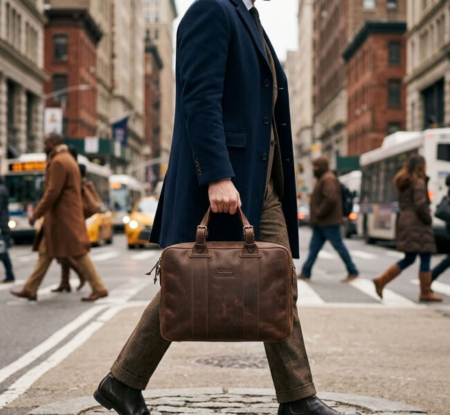 The Voyager Briefcase — For the Professional on the Go