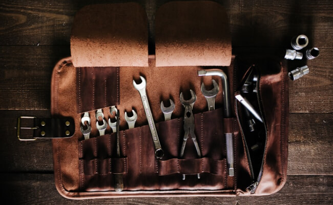 Tool Roll from Kruk Garage