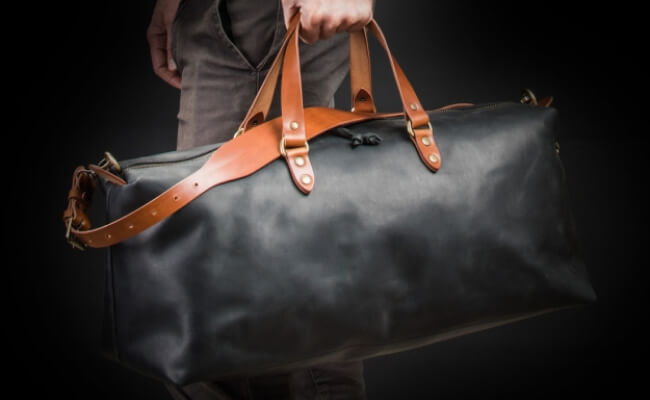 Weekender bag from Kruk Garage