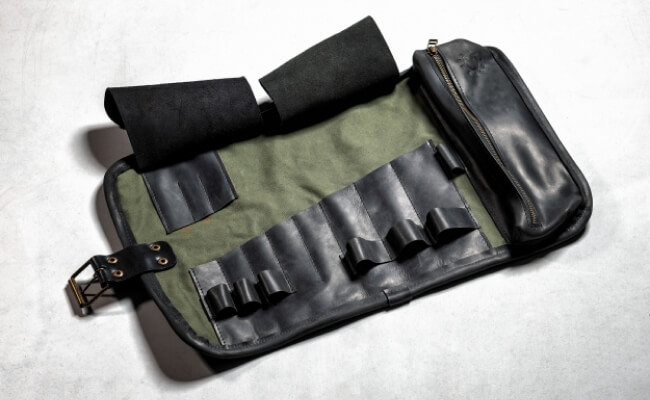 Canvas Tool Roll from Kruk Garage