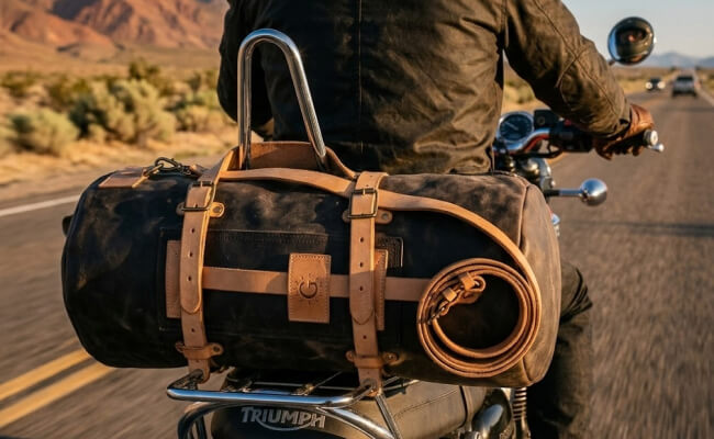 The Motorbike Saddle Bag