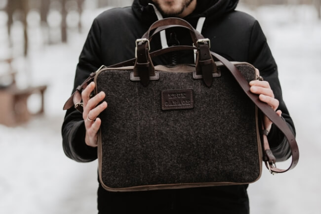 Overcoat Briefcase from KrukGarage
