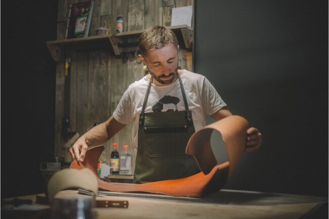 Leather for Backpack by KrukGarage