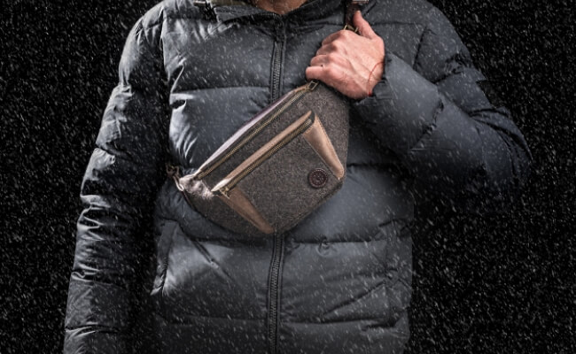 Wool Felt Fanny Pack