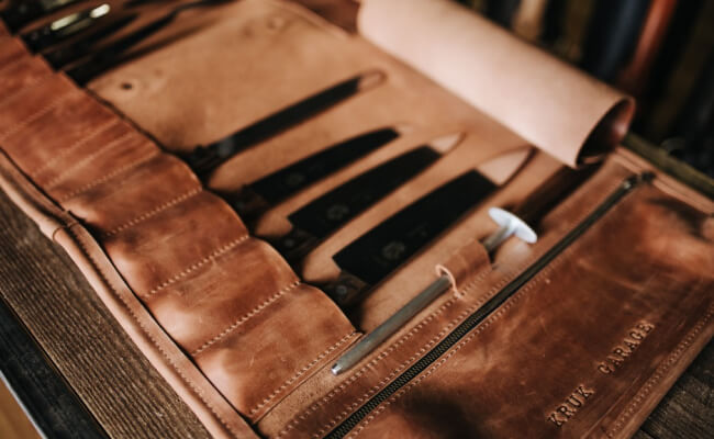 Knife Roll from Kruk Garage