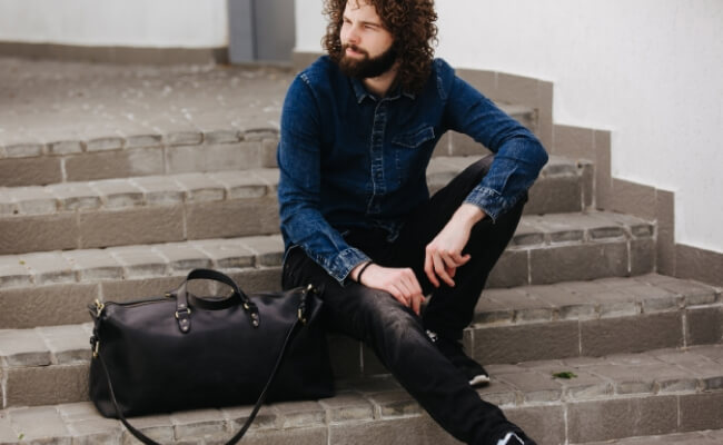 Weekender Bag from Kruk Garage