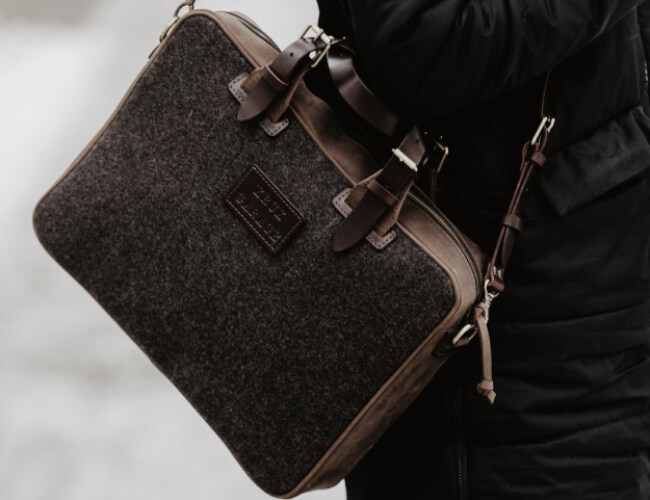 Overcoat Briefcase by Kruk Garage