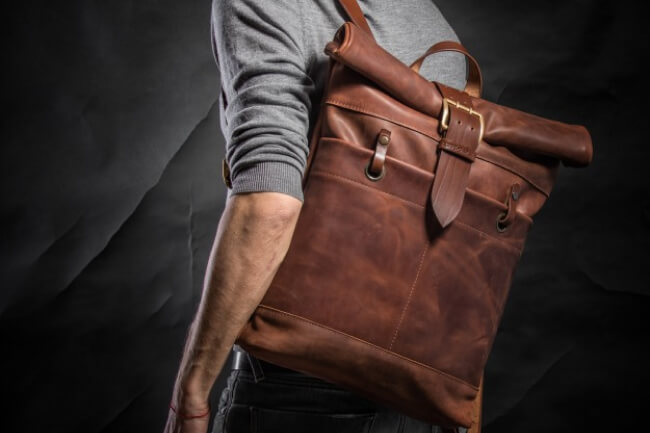 Roll Top Backpack by Kruk Garage