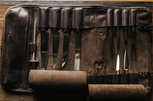 Knife Roll by KrukGarage