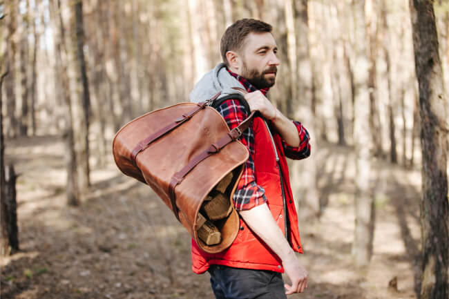 Log Bag by KrukGarage